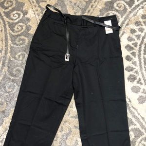 NWT! **STUDIO WORKS** BLACK SLACKS